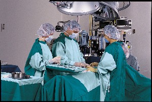 operating room protective garments